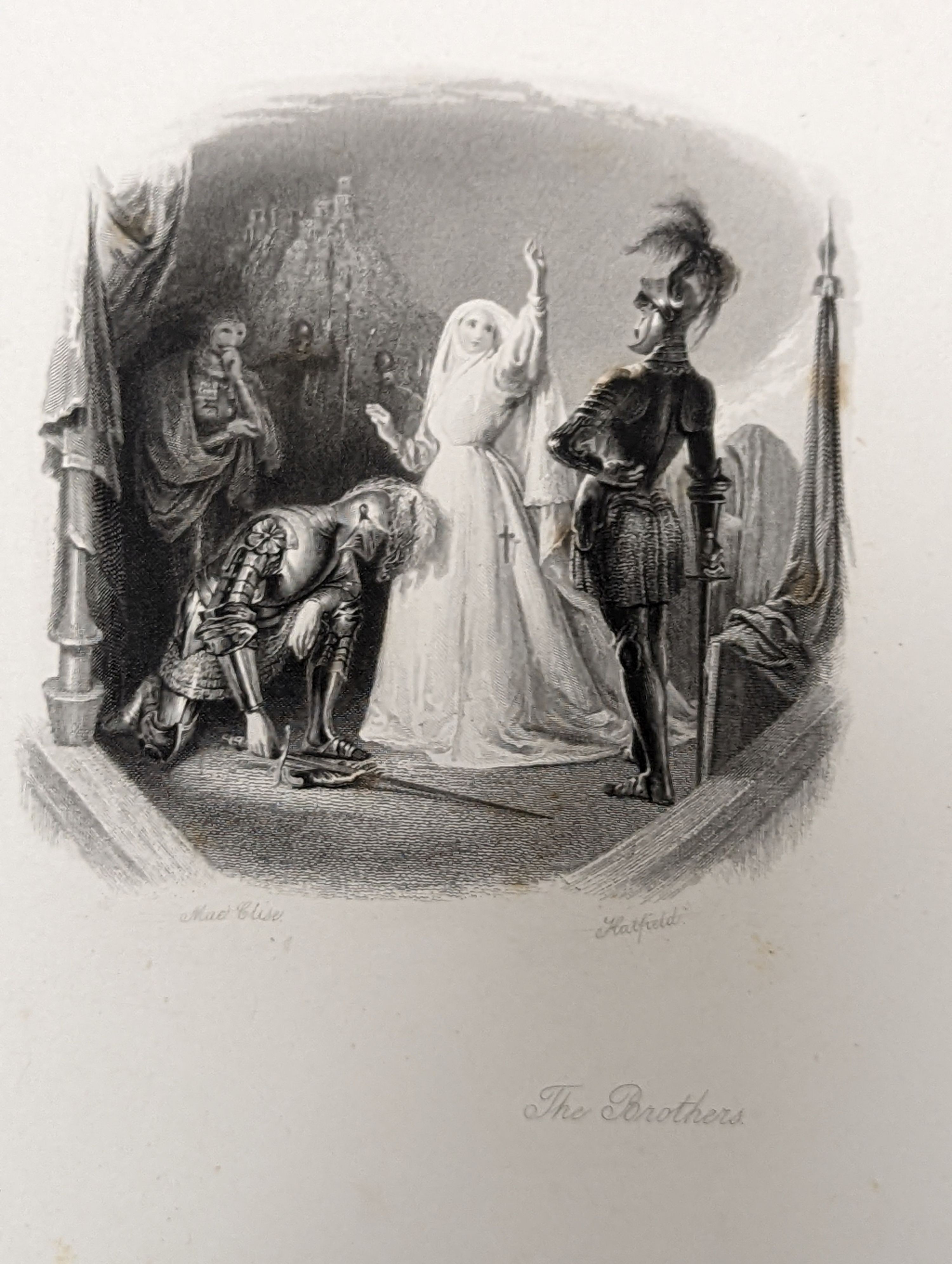 A folio of assorted antique prints